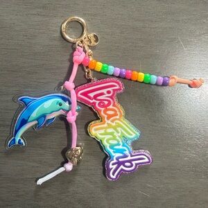 Stoney Clover Lisa Frank bag charm cluster